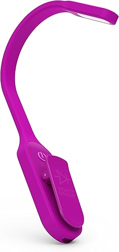 Miniatura 5 de The Original Mighty Bright - Luz de lectura recargable con clip, luz LED cálida para el cuidado de los ojos, flexible, duradera, regulable, perfecta