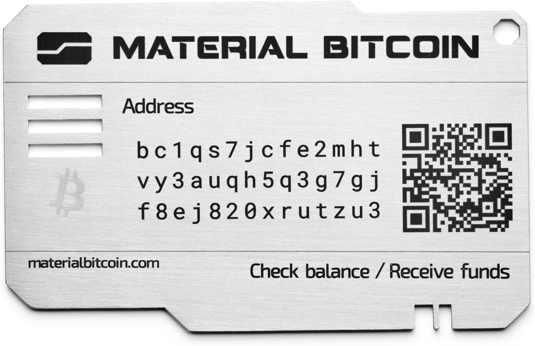MATERIAL BITCOIN Standard | The only Ready to use Bitcoin Wallet | Physical B...