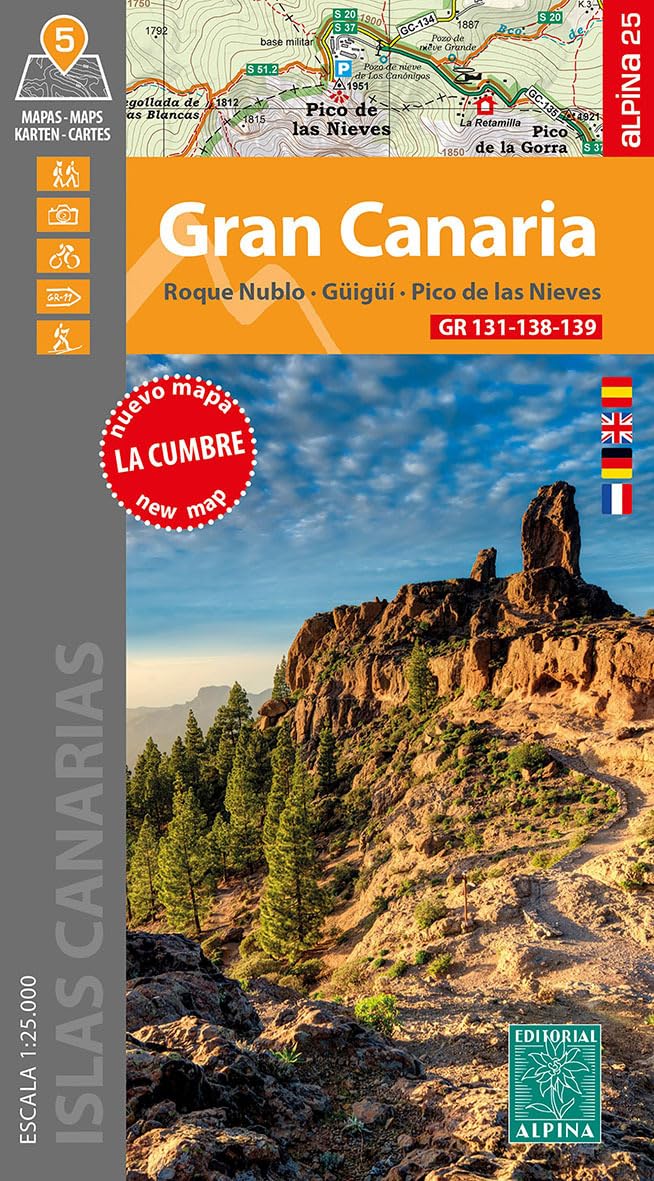 Gran Canaria set - Roque Nublo-Güigüi-Pico de las Nieves