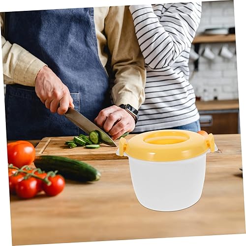 Miniatura 7 de RORPOIR Olla arrocera Arrocera Microvapor de alimentos Microondas Mini Vaporizador de alimentos Herramienta de calentamiento de inducción