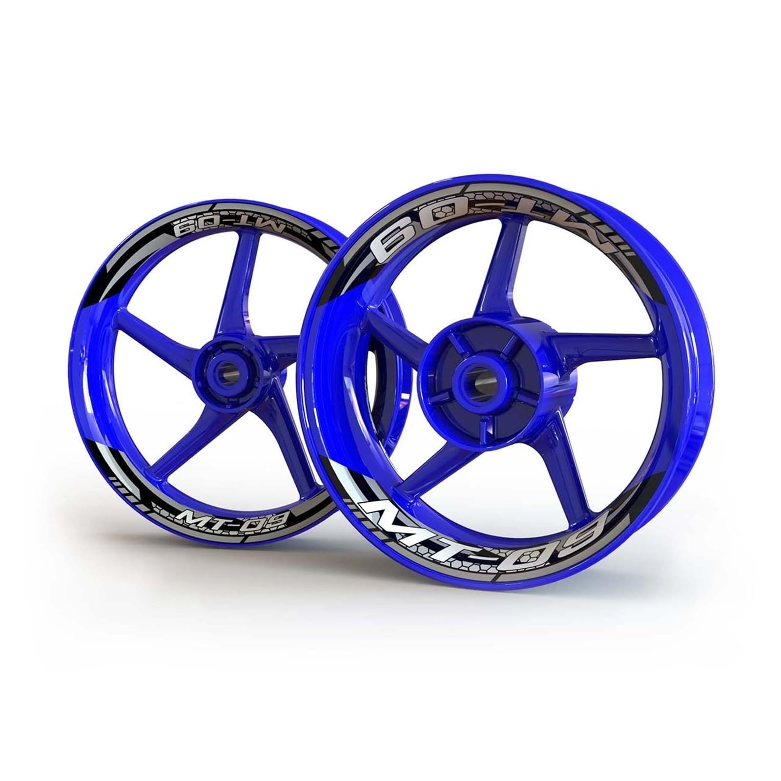 Motorcycle Sticker Wheel for for Mt 09 for Mt09 Sp Wheel Stickers Wheel Rim Decal(5)