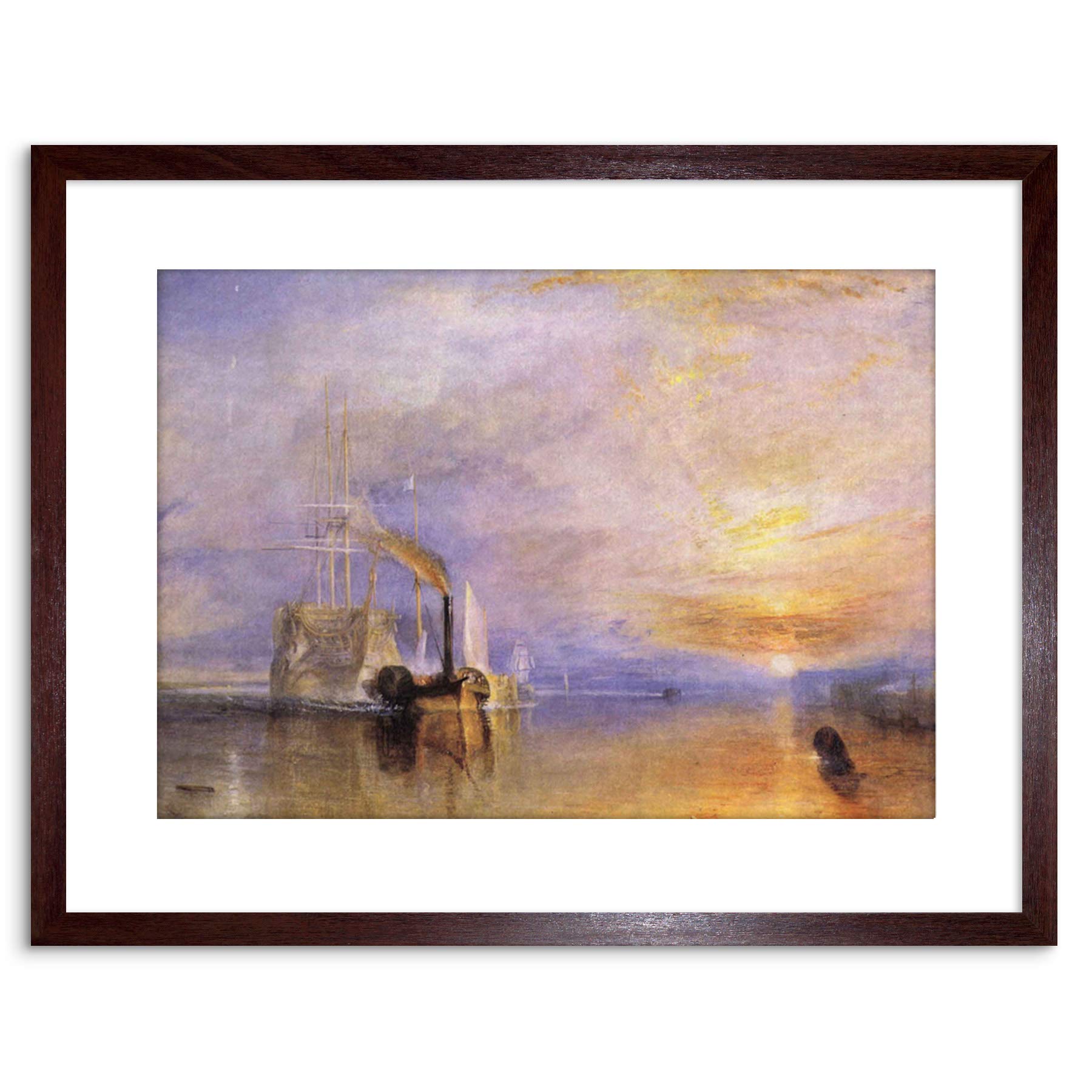 Wee Blue Coo Painting Turner Deception Old Master Framed Wall Art Print
