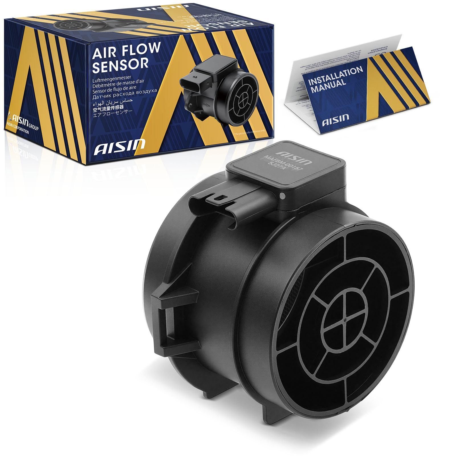 AISIN AFTERMARKET MAFBM-00157 Mass Air Flow (MAF) Sensor with Housing
