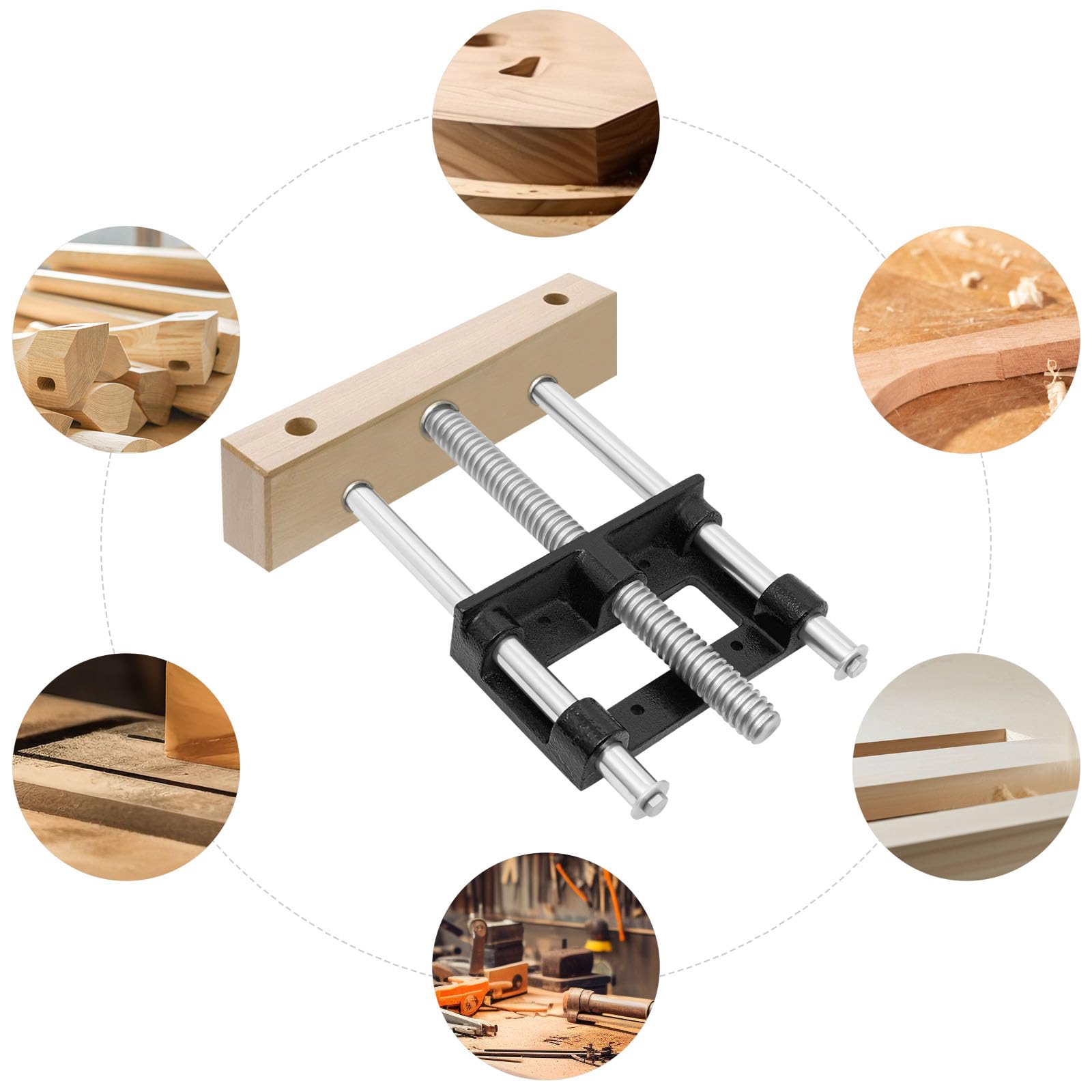 Morsa per legno anteriore da banco per lavorazione del legno