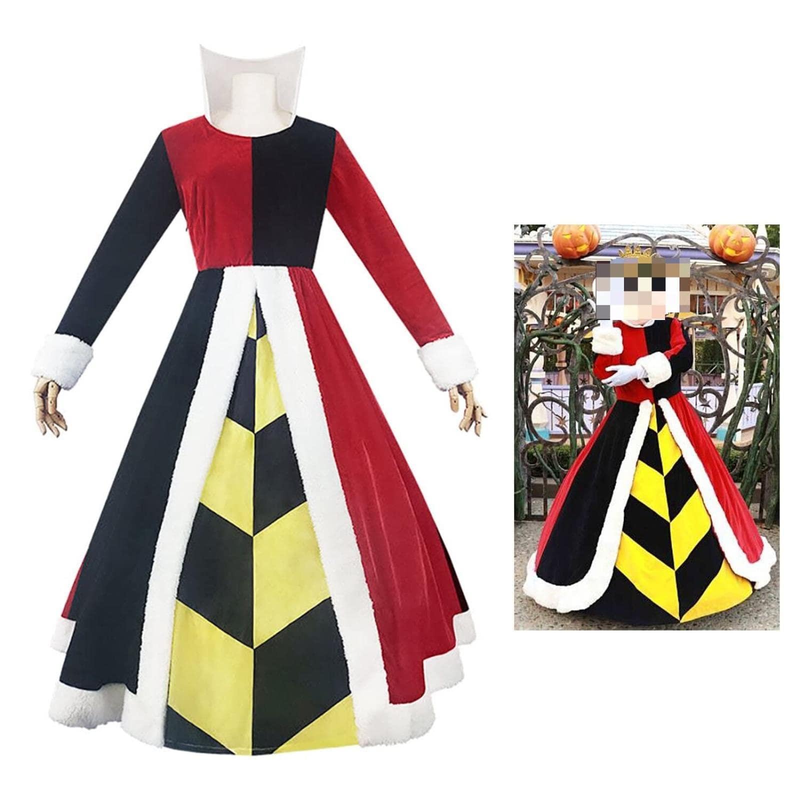 仮装 コスプレ ハートの女王 不思議の国のアリス 大人用 ディズニー