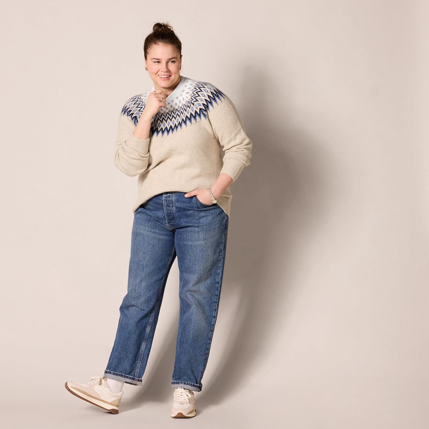 Amazon Essentials Crewneck Sweater for Women, Soft-Touch - Image 7