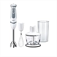 Braun MQ 5235WH MultiQuick 5 Vario 1000W Merülőmixer Rozsdamentes Acél Fehér 1