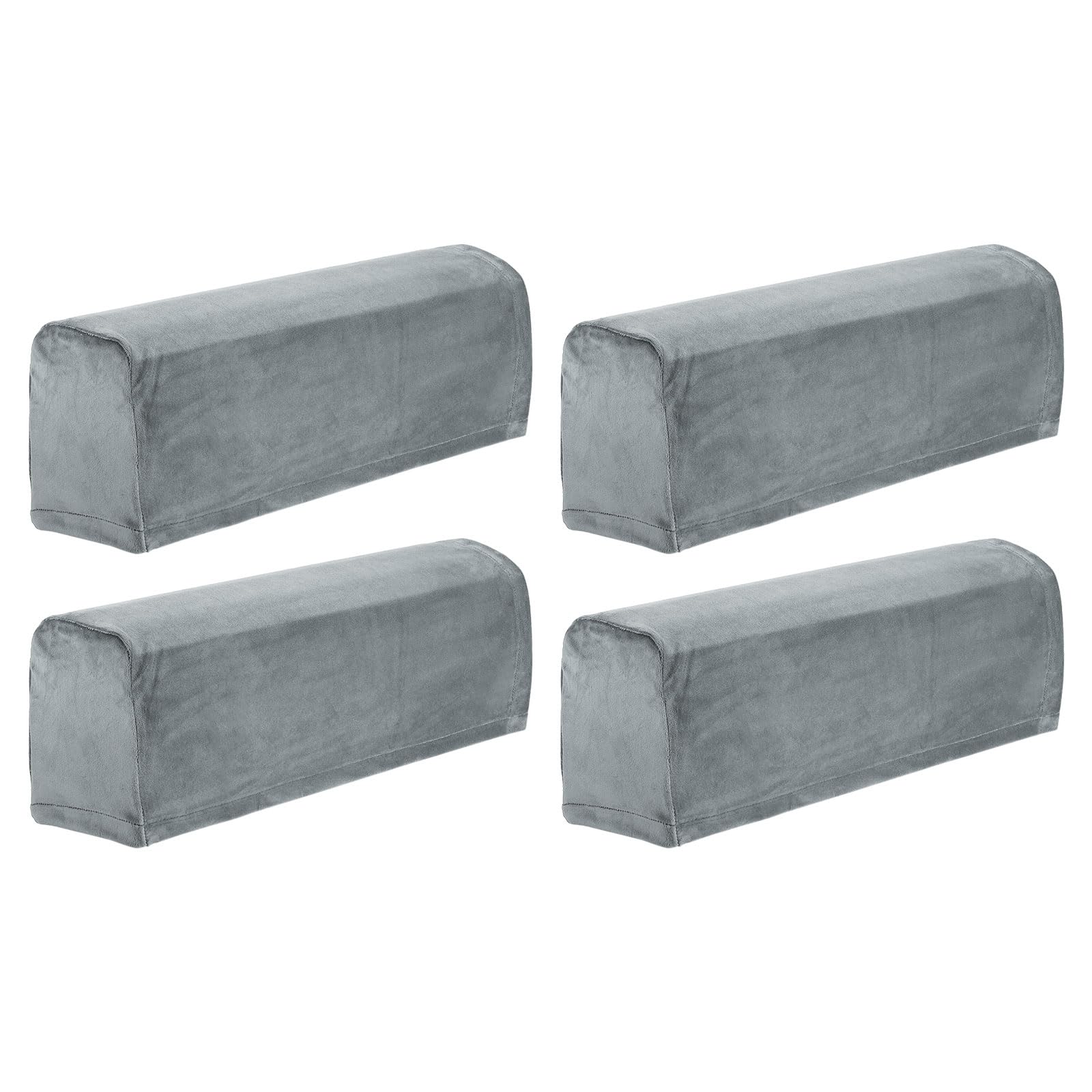 Housses antidérapantes pour accoudoirs fini le tissu usé avec ce lot de 4