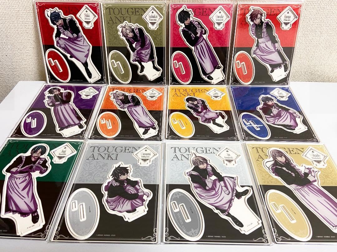 Amazon.co.jp: 桃源暗鬼 アクリルスタンド メイド コンプリート