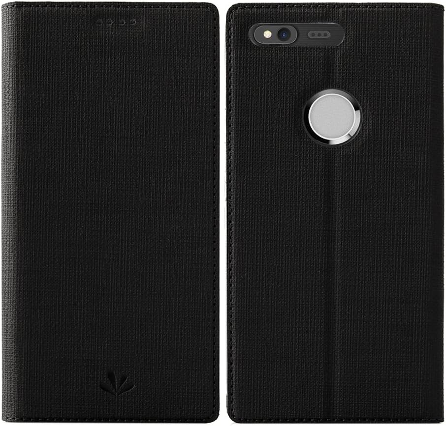 Eastcoo Google Pixel 3XL Case Cover, Slim Fit PU Leather Folio Flip Wallet case Clear TPU Magnetic Holder Stand Card…