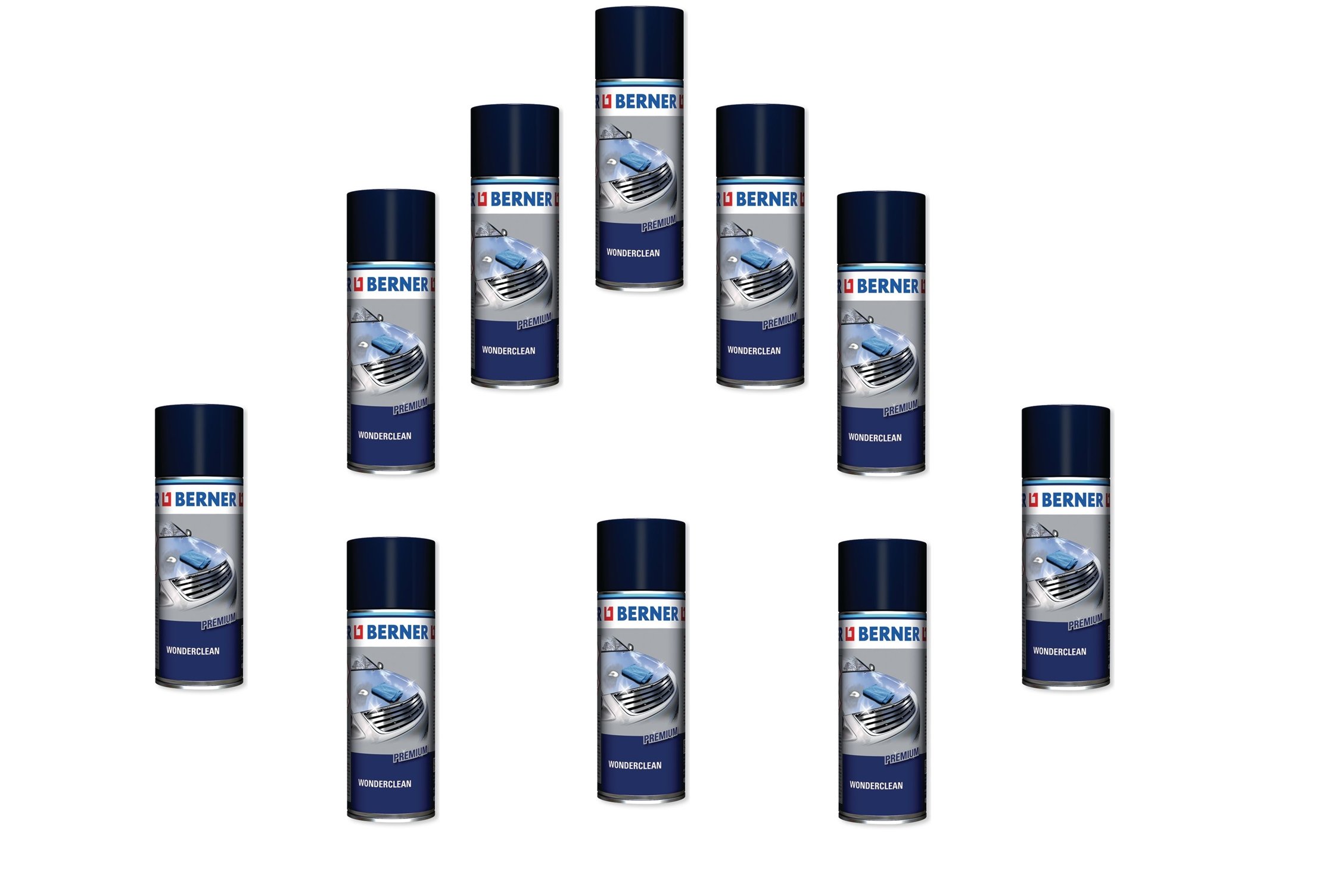 10 x Wonderclean PREMIUM płyn do czyszczenia lakieru samochodowego 400 ml