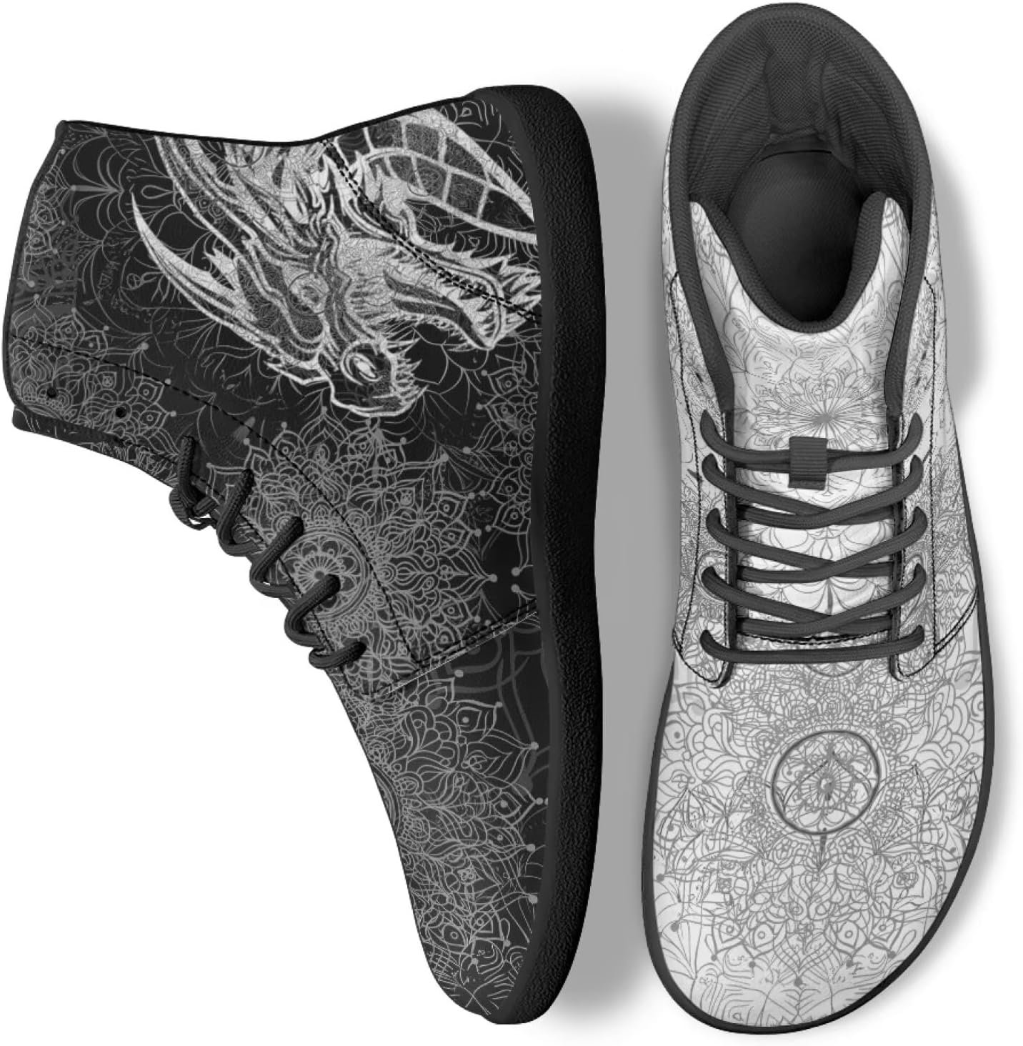 Binienty Barefoot Minimalist Shoes Mens Womens Wide Toe Cross Trainer Zero Drop Lace Up Sneakers