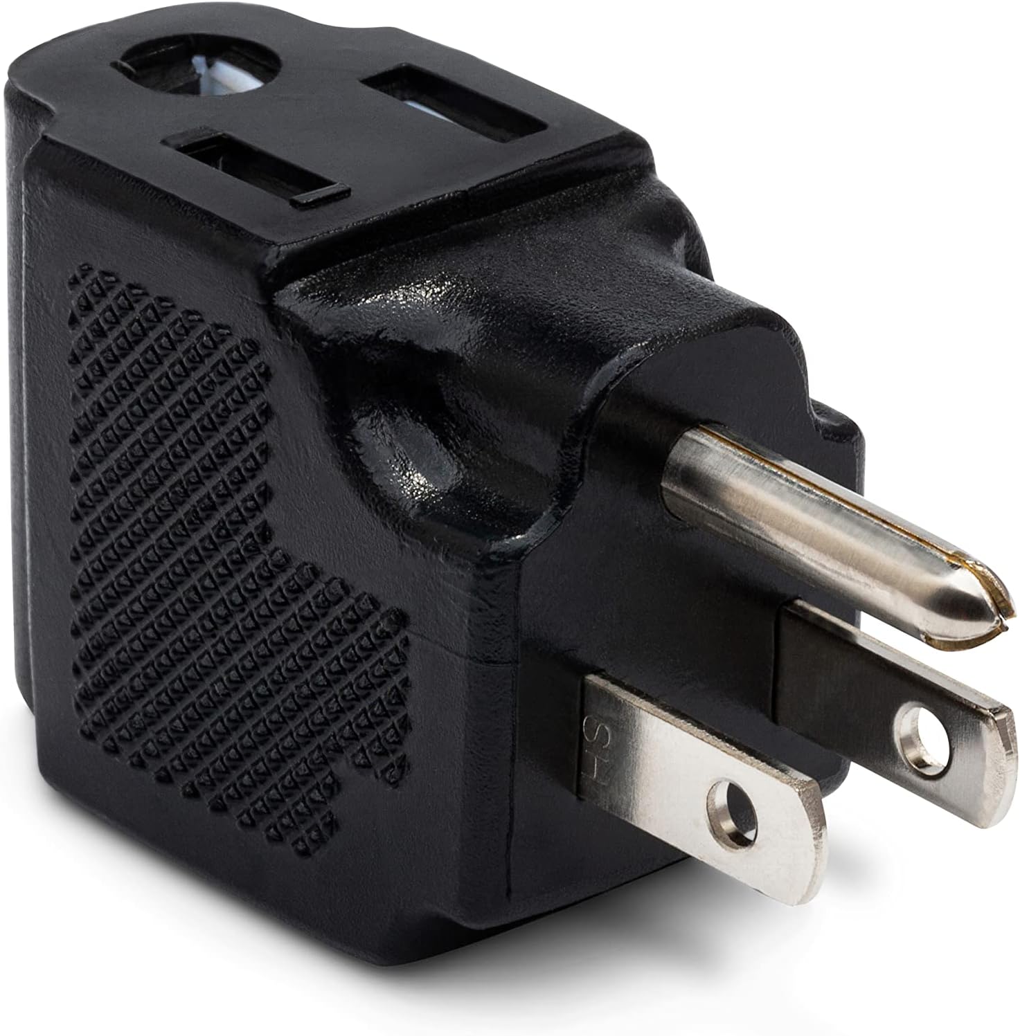 Hosa PWA-486 NEMA 5-15R to NEMA 5-15P Right-Angle Power Adaptor