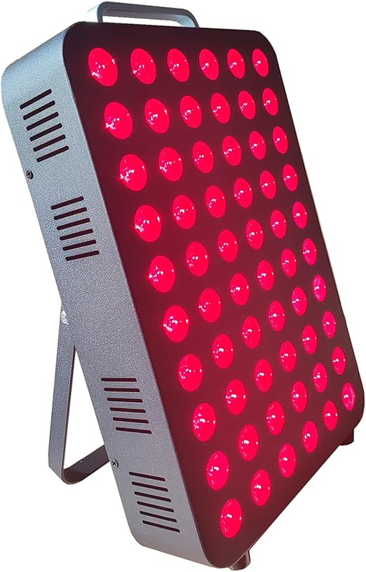 Red Light Therapy Device,Full-Body Light Therapy Panels with 60pcs Dual Chips LEDs,660nm and 850nm Red and Near Infrared ,Therapy for Body Relief,Skin Health