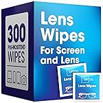 Lens Wipes for Eyeglasses - Case of 3000 (6X 500/Boxes) Pre-moistened Lens Cleaning Wipes - Scratch-Free Streak-Free Cleaner for Camera Lenses, Sunglass, Phone, Tablet and Computer Screens