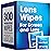 Screen Cleaner Wipes - Quick Dry, Streak-Free Screen Wipes for Electronics, Phones, Computers, Cameras, and All Lenses, Soft & Gentle, 300ct, Pre-Moistened & Individually Wrapped