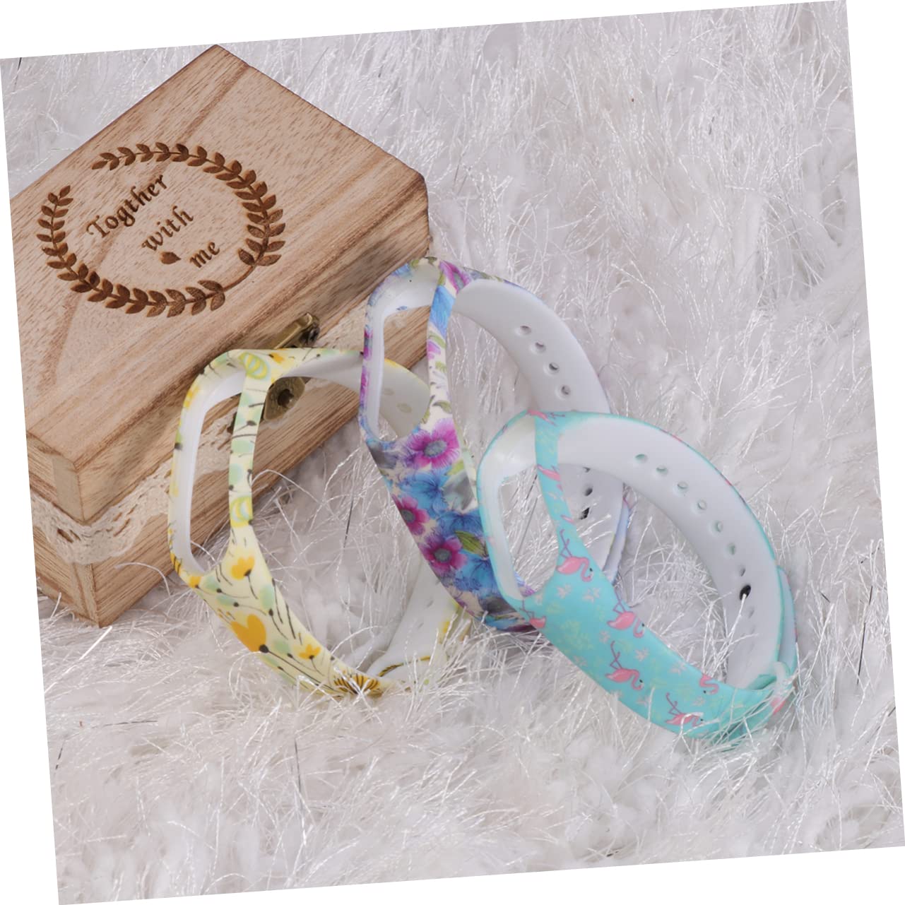 Artibetter Lot De 3 Bracelets De Rechange En Tpu Confortables Et Légers Pour 3 pièces (6 pièces)