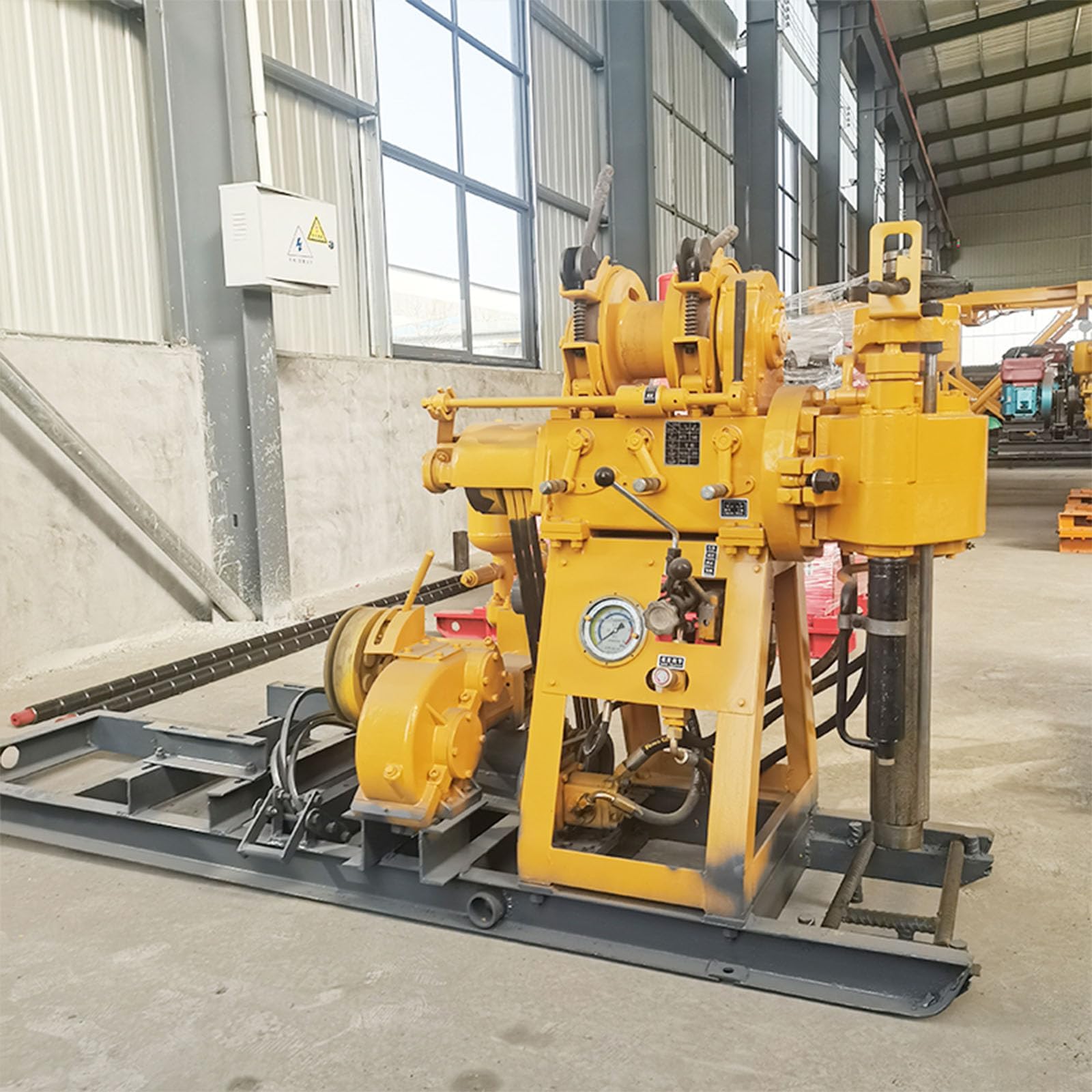 High-Efficiency Borehole Core Drilling Rig for Sale, Multi-Function Concrete Cores Water Well Drill Machine, Portable Core Sample Drilling Rig On-Site