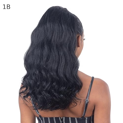 Miniatura 6 de FreeTress Equal Wig Cola de caballo con cordón Natural Me Loose Wave (OT27)