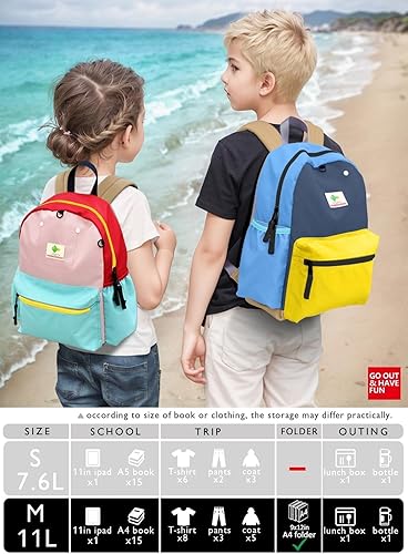 Miniatura 6 de Mochilas para niños, unisex, multicolor, medianas, 13 pulgadas de alto, 1 L, nailon, moderna, diseño de caricaturas, 3-5 años, escuela primaria,