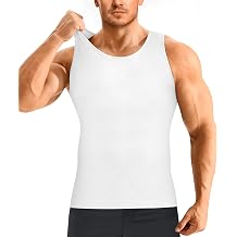 قميص ضغط بدون أكمام للرجال من Eleady Shaper Tank Top Slim Fit Slimming Undershirt