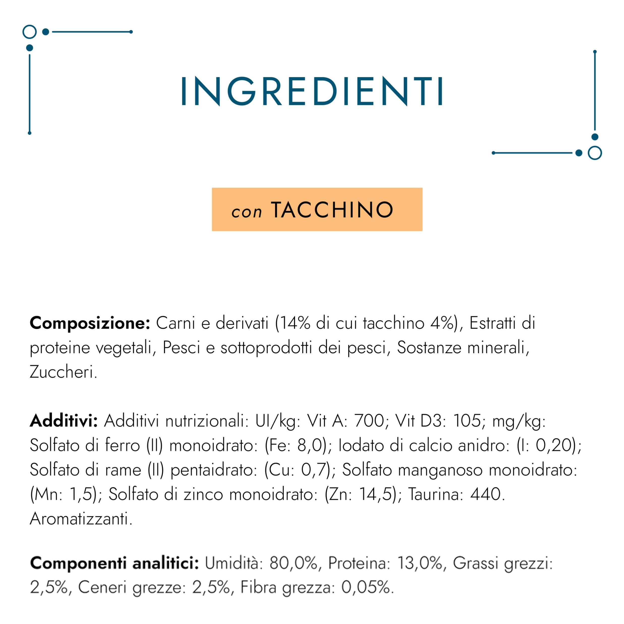Purina Gourmet Perle Filettini in Salsa Cibo Umido per Gatti con Tacchino, 26 Buste da 85g