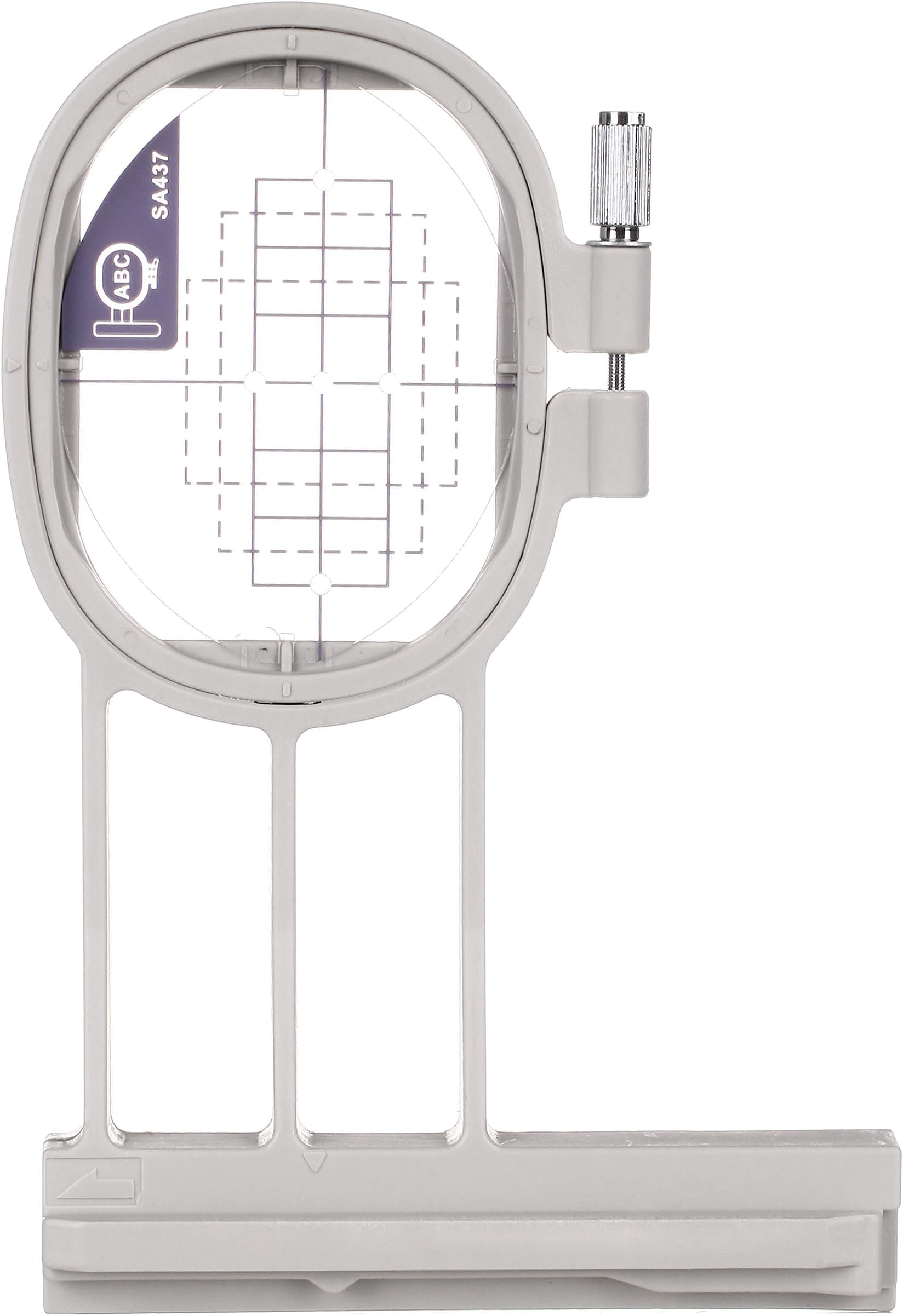 Sew Tech Embroidery Hoops for Brother Innovis NQ1700E NQ1600E NQ1400E NQ3600D Stellaire XE1 Dream Machine 2 VE2200 4000D 1500D V7 V5 VM5200 Babylock Embroidery Machine Hoop (1x2.5-SA437)