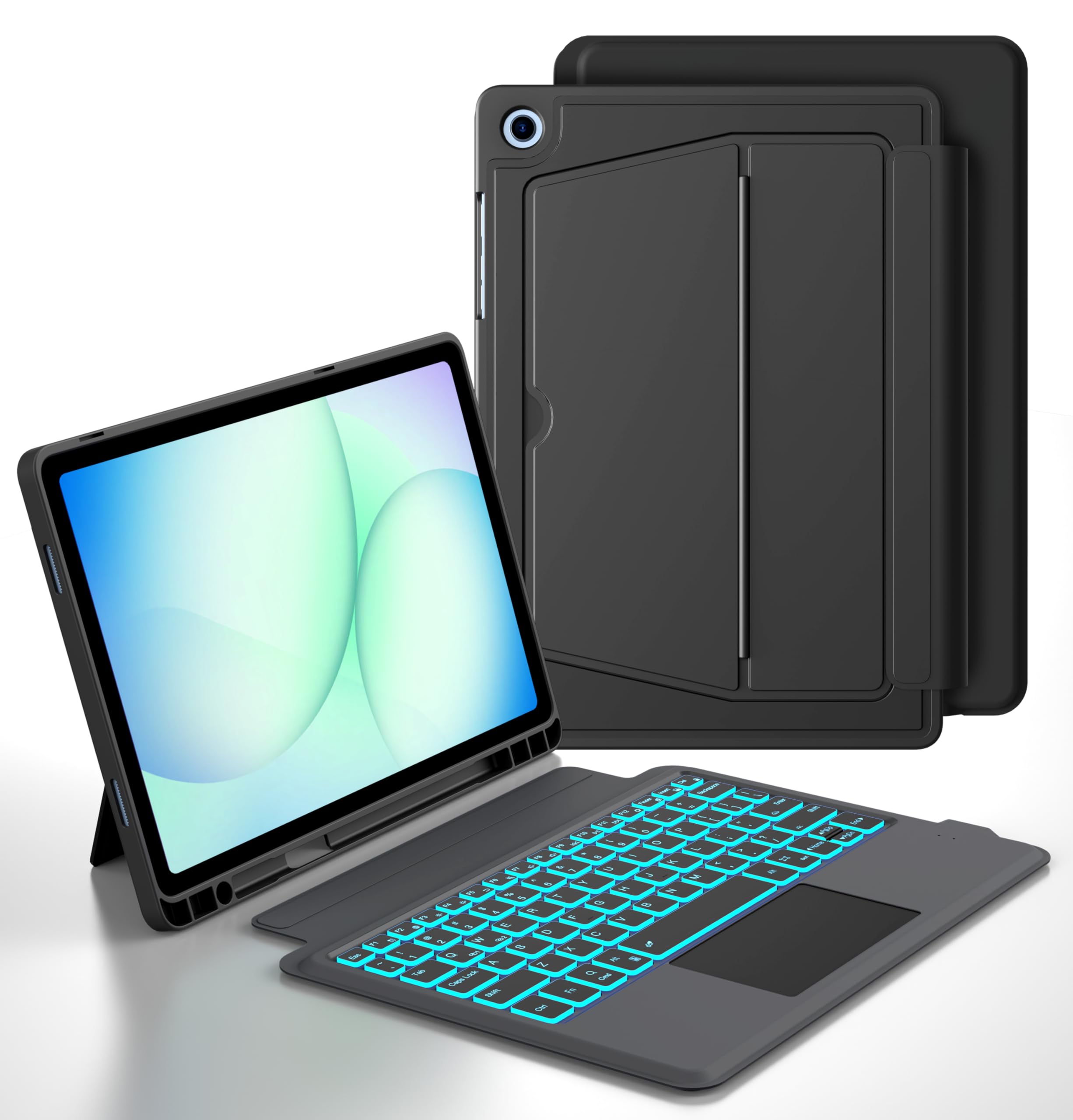 Amazon.com: Keyboard Case for Samsung Galaxy Tab A11+/A9+ Plus 11