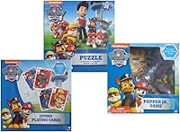 Vista 1 de Paw Patrol Juego Pack: rompecabezas, Popper Jr, naipes jumbo