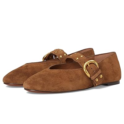 Madewell Remy Mary Jane Scallop Edge Suede Women