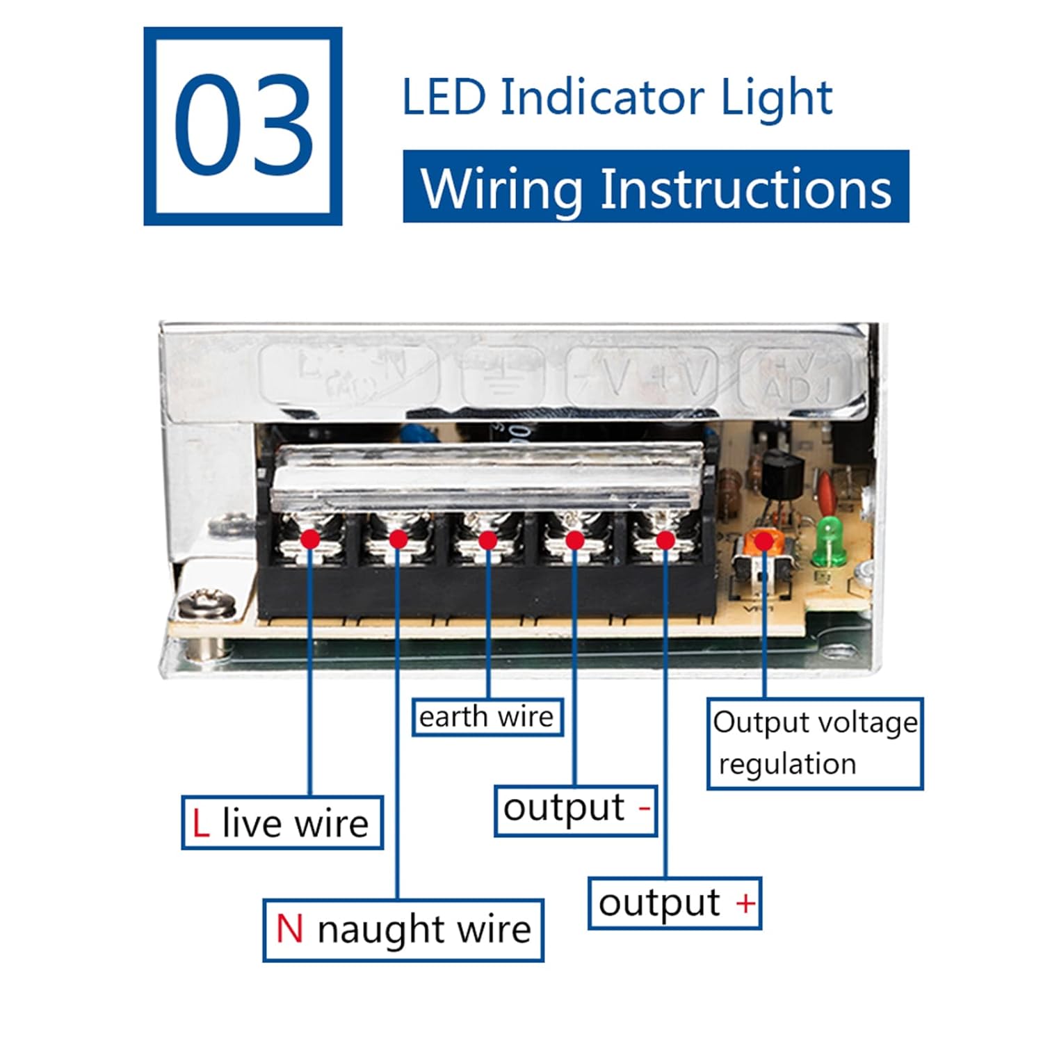 12V 5A Power Supply, 60W LED Driver Universal Regulated Transformer Converter Adapter AC 110V-220V to DC 12V Low Voltage Output for LED Light, Radio, Computer Project