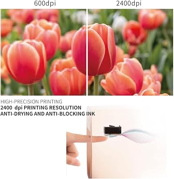 Portable DIY Nail Printer with Smart App Control, Camera Identification Mobile Nail Art Printing Machine Create Unique Nail Art Designs at Home, Travel, Parties(