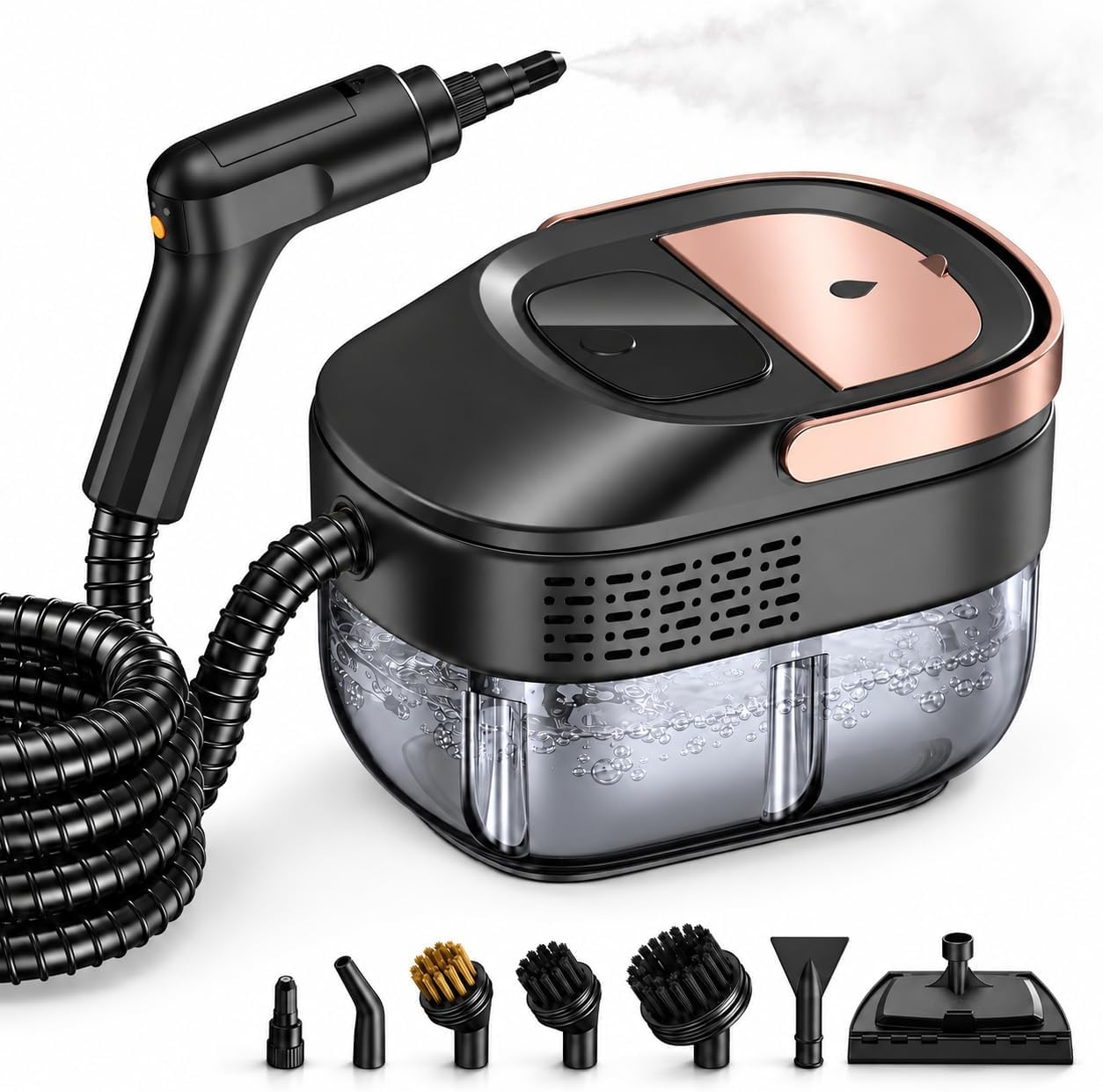 ODSD Steam Cleaner Handheld for Home & Car, 15s Fast Heating, 221°F,1500W