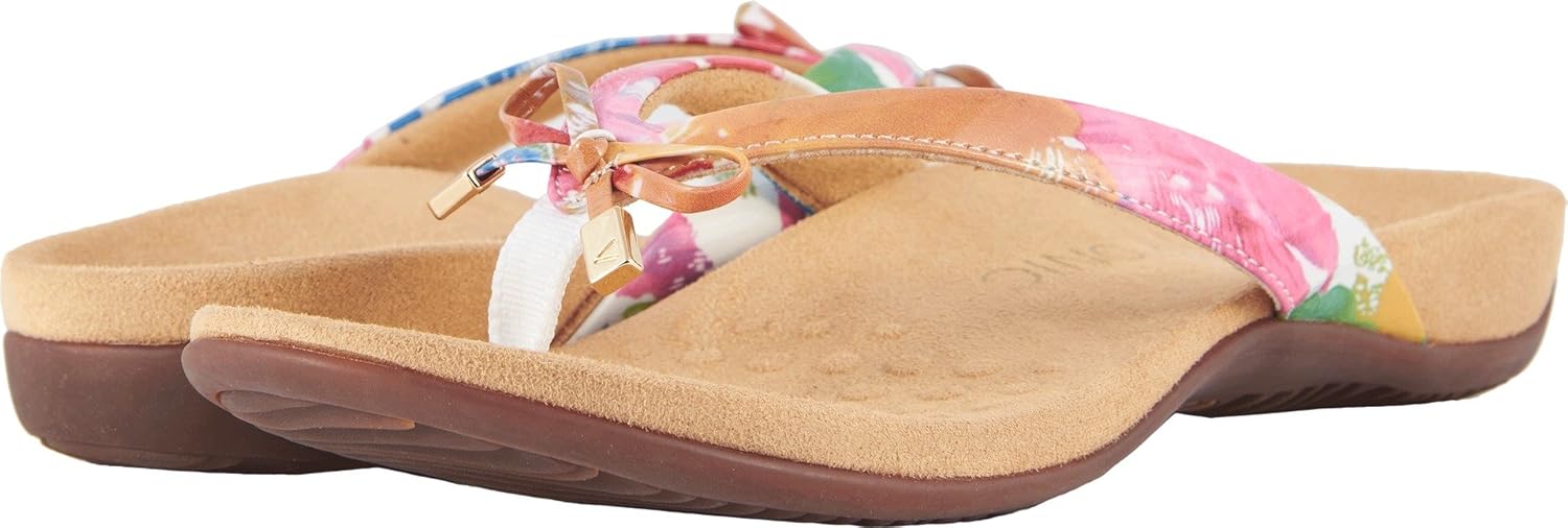Vionic Women's Rest Bella Toe Post Sandal Supportive