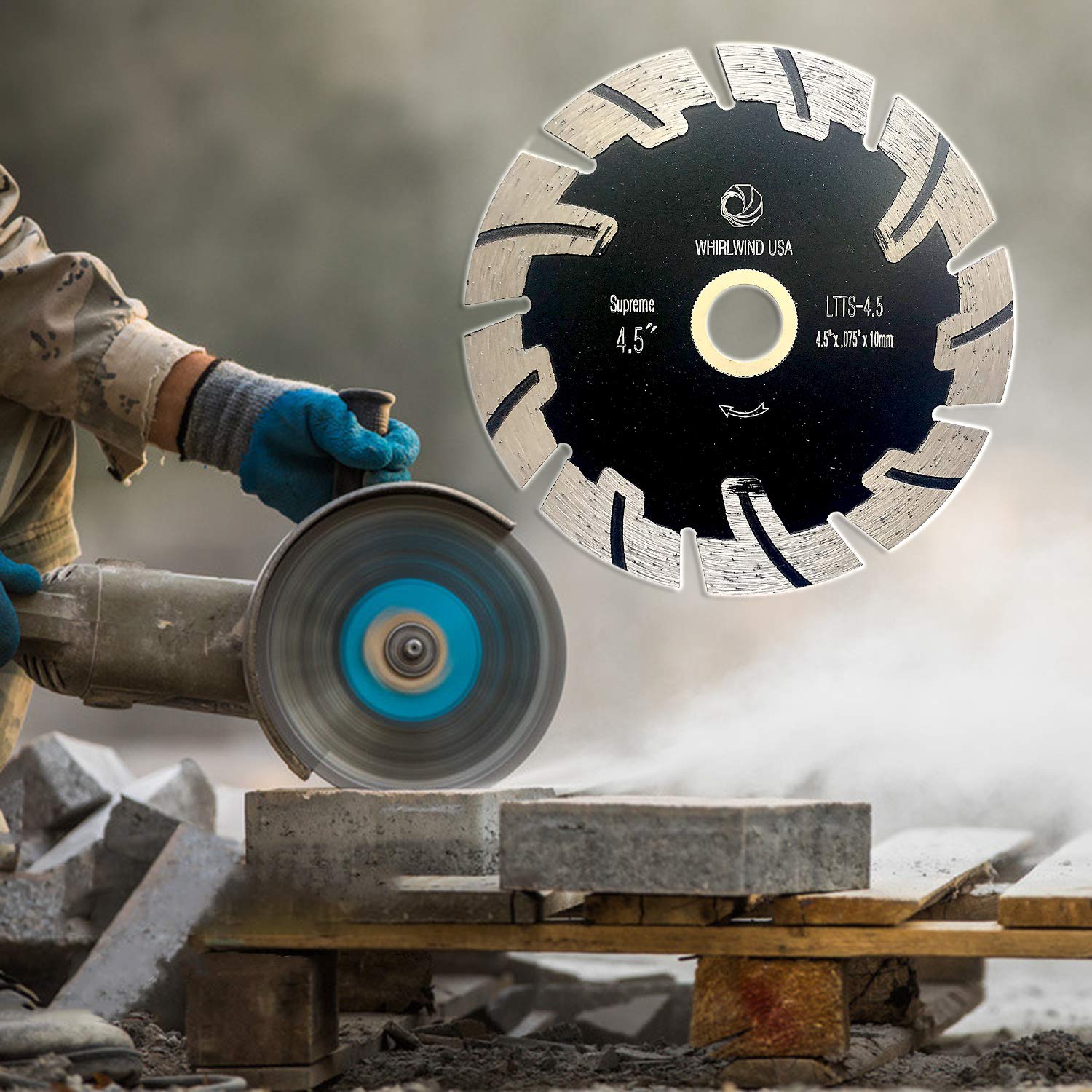 Flash Deals - 40% OFF Whirlwind USA LTTS 5 in. Dry or Wet Cutting General Purpose Power Saw T Segmented Diamond Blades for Granite Stone Concrete (Factory Direct Sale) (5)… 🔥 Hot Deals Whirlwind USA LTTS 5 in. Dry or Wet Cutting General Purpose Power Saw T Segmented Diamond Blades for Granite Stone Concrete (Factory Direct Sale) (5)…