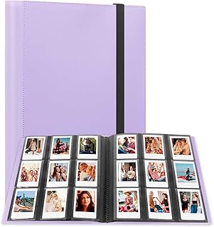 432 Pockets Photo Album for Fujifilm Instax Mini Camera, Polaroid Snap Snap Touch PIC-300 Z2300 Instant Camera, Instax Mini Album for Fujifilm Instax Mini 11 90 70 9 8+ 8 LiPlay Instant Camera (Purple)