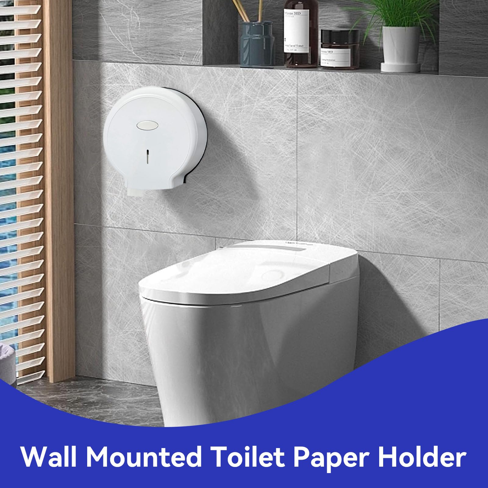 Porta Carta Igienica Autoadesivo Portarotolo Impermeabile In Acciaio Inox Per Cucina Bagno Toilette Oro 69038327 - 10