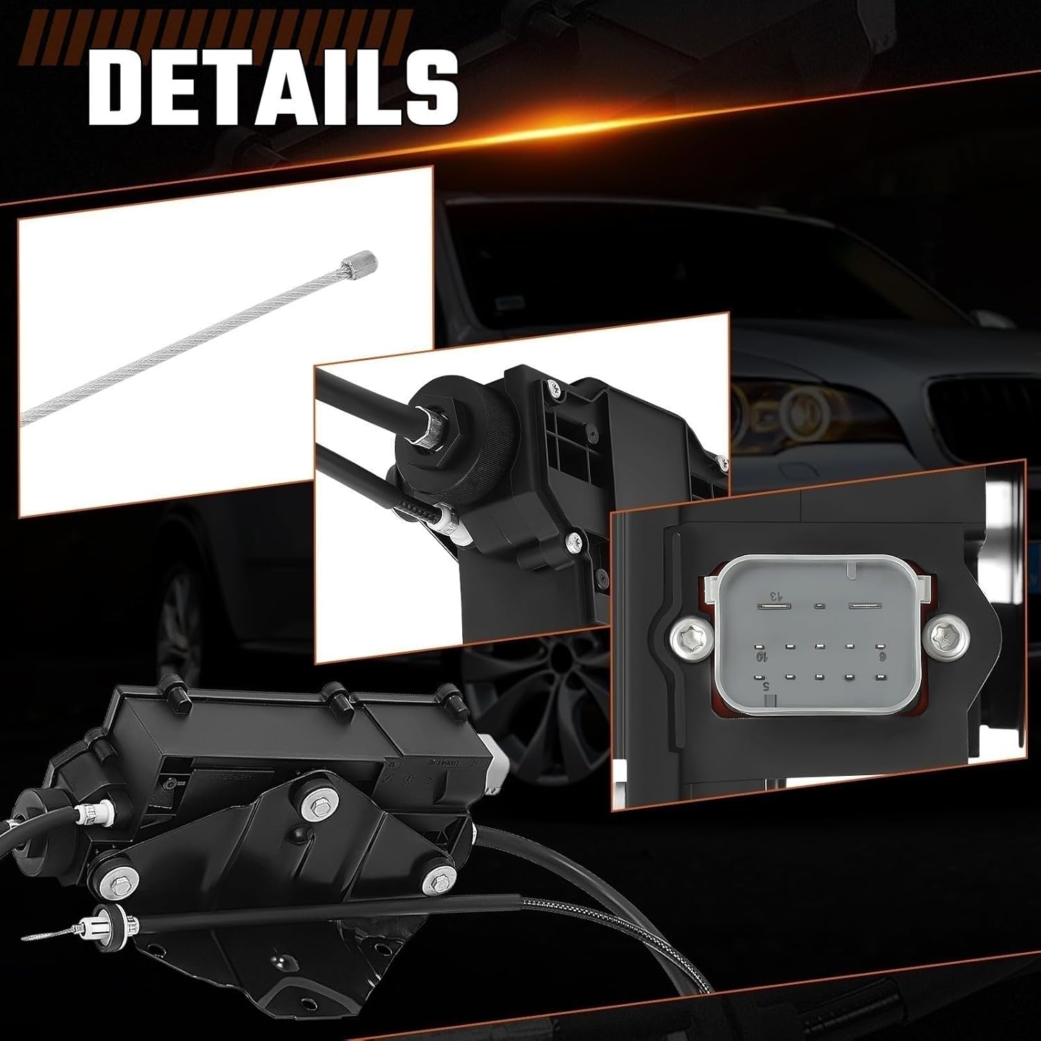 EPB Handbrake Control Module Fit For BMW X5 E70 2007-2013 / X6 E71 E72 2008-2014 34436850289