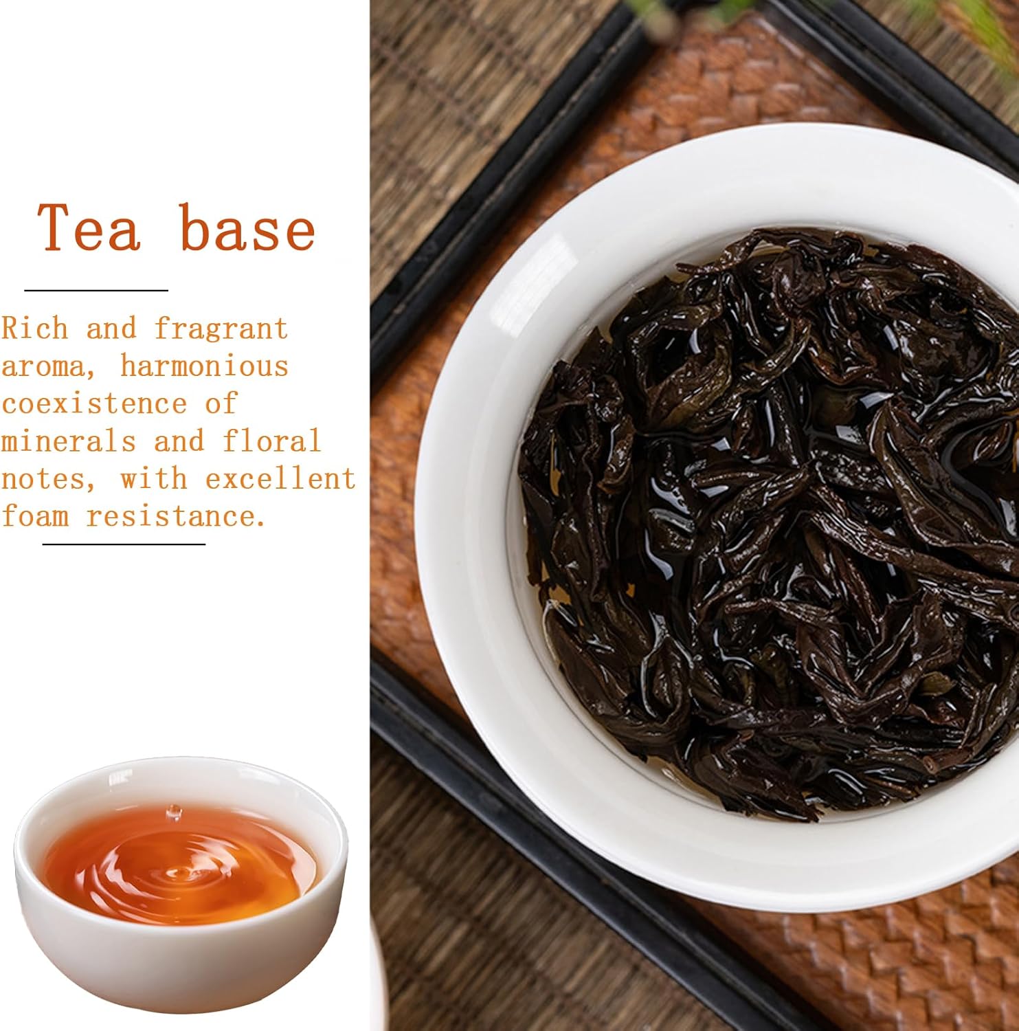 Da Hong Pao Tea Dahongpao Oolong Tea Loose Leaf Big Red Robe Oolong Tea Chinese Tea China Fujian Wuyi Mountain 大红袍 乌龙茶 岩茶 120g