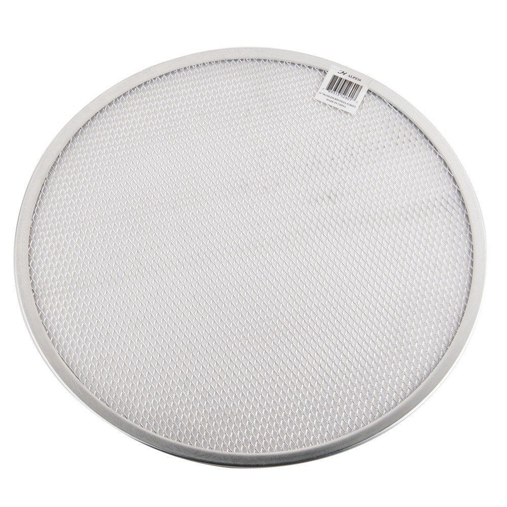 American METALCRAFT, Inc. 18728 Heavy-Duty Expanded Aluminum Pizza Screen, 28-Inches,Silver