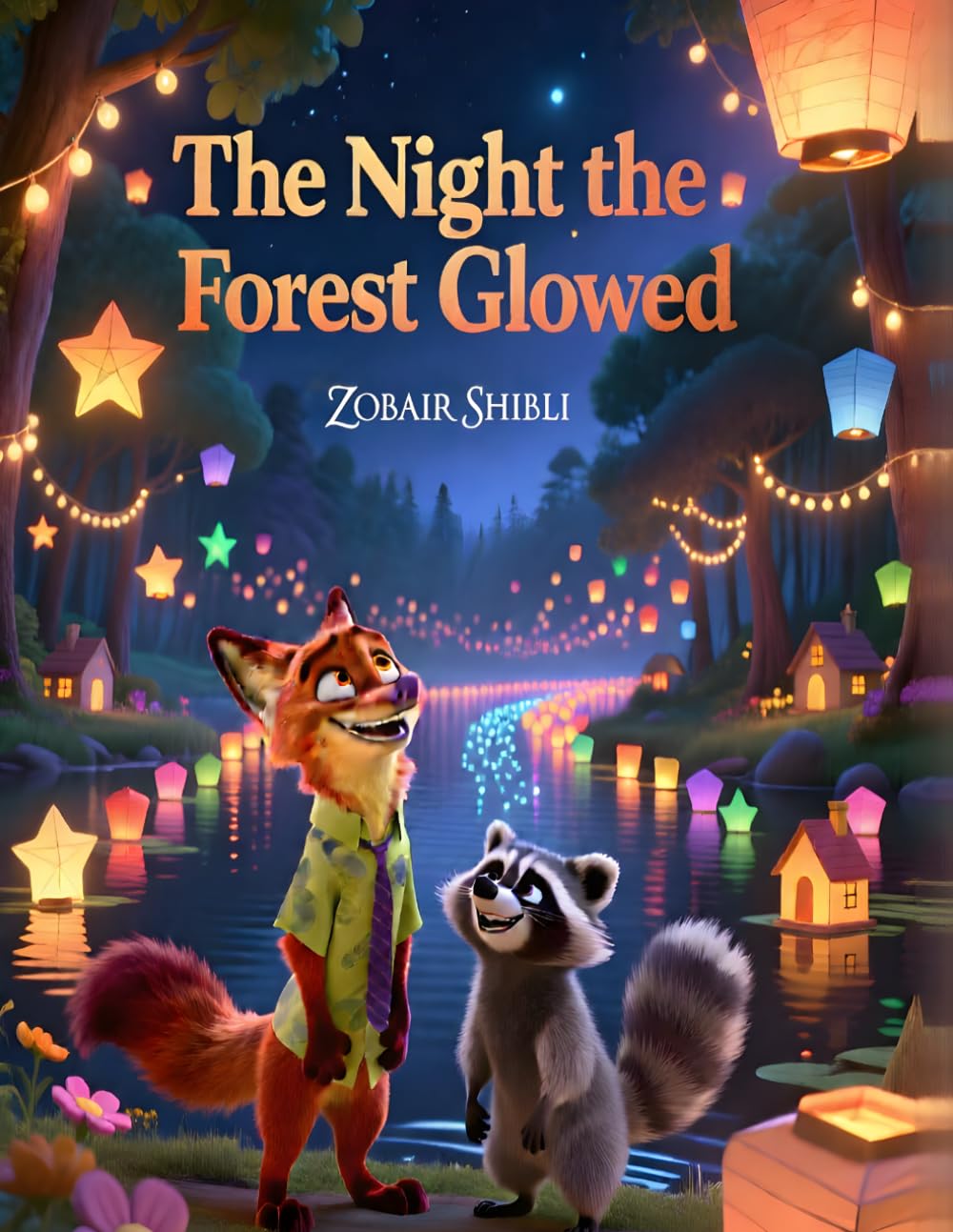 The Night the Forest Glowed: A Heartwarming Picture Book About Courage, Friendship, Lantern Festivals, and Overcoming Fear for Kids Ages 3 - 7