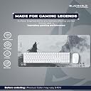 (Limited Edition) Black Halo Esports M2511 Gaming Mousepads Large Extended Mouse Pad for Laptop Desktop PC - Anti-Skid Rubber Base - Smooth Surface - 595MM x 290MM - Stiched Ends gallery image