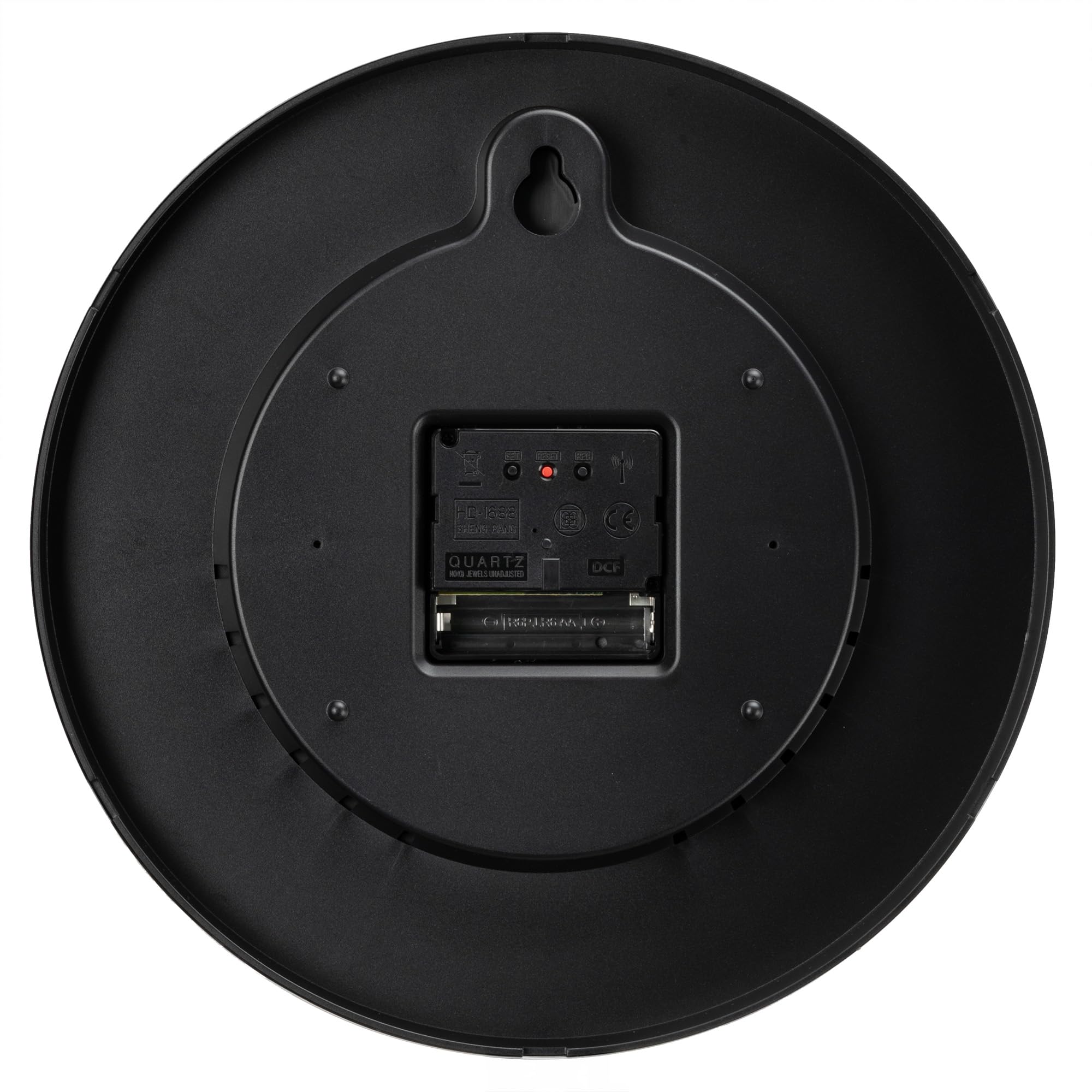 Kienzle Modern Funkwanduhr DCF leise Aluminium 25 cm Roségold Schwarz | Automatische Zeiteinstellung, geräuschloses Uhrwerk, Aluminiumrahmen, Ziffernblatt schwarz, 1 AA Batterie erforderlich