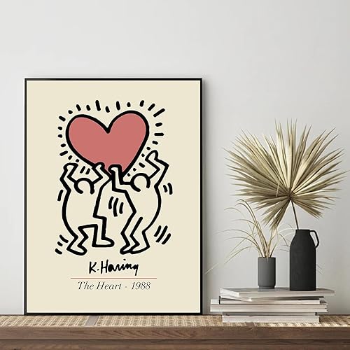 Miniatura 3 de Atrippy Pósteres minimalistas grandes, tapiz artístico para dormitorio, tapiz estético de pared de dibujos animados, bohemio y divertido póster de