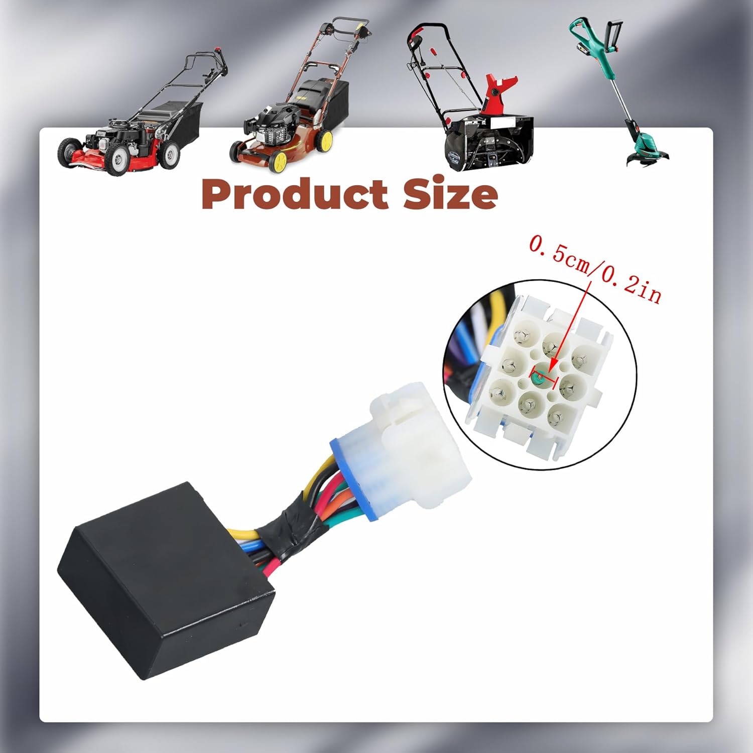 Safety Control Module Replacement for Dixie Chopper 500160 for Lawn Mowers RZT Pro Series