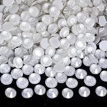 Hot Fix Crystals Rhinestones, SS20 Neon White 1440pcs