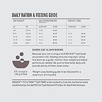 Vista 7 de ORIJEN Fit & Trim - Comida seca para gatos sin granos, altas proteínas, premium, bolsa de 7 libras