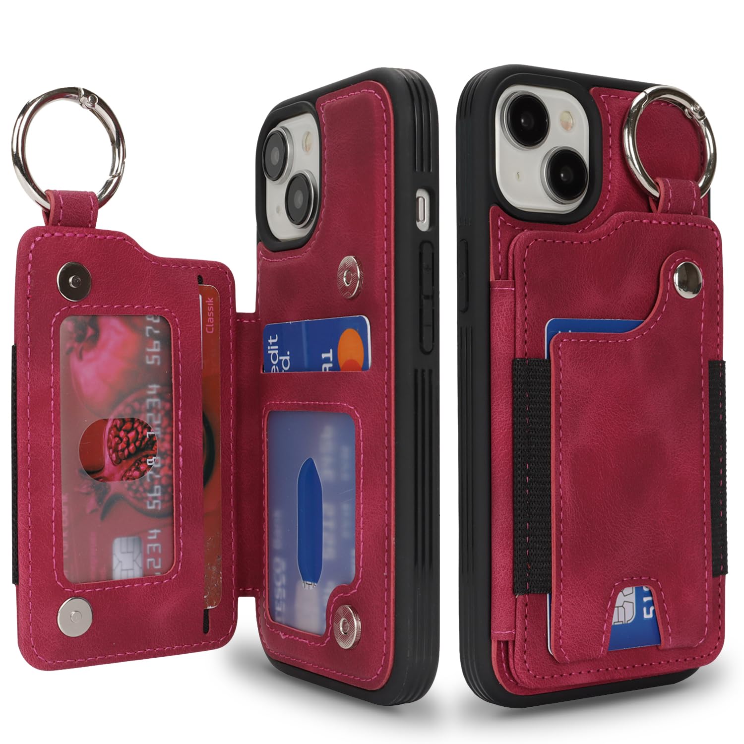 Amazon.co.jp: SailorTech ケース iPhone 15 背面ケース翻盖型 指