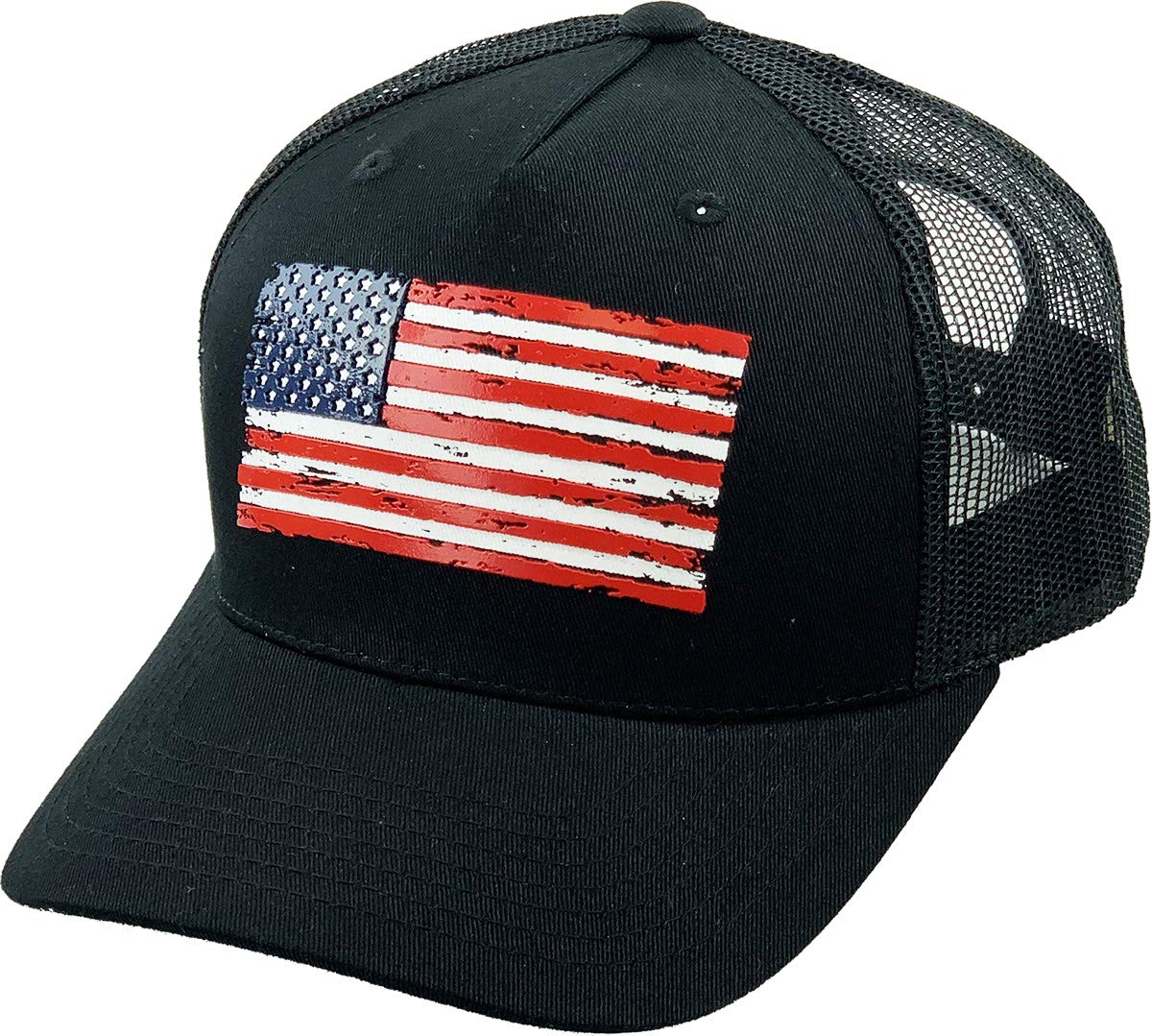 KBETHOS Flag USA America Military Thin Blue Line Thin Red Line Vintage Distressed Baseball Cap Dad Hat Unisex Adjustable…