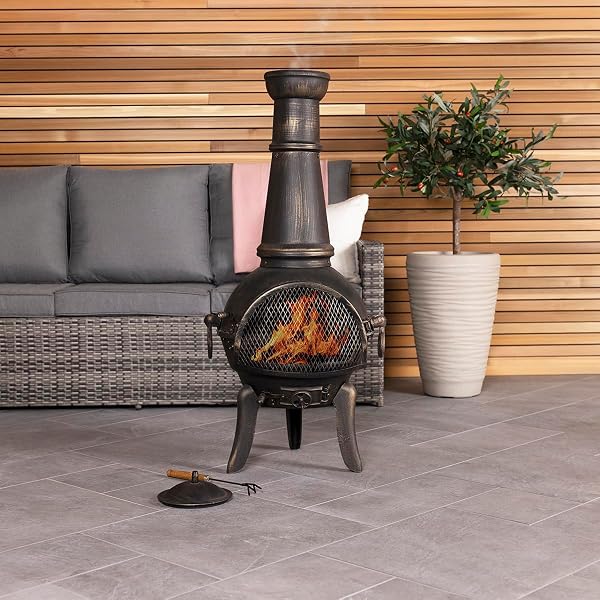 Charles Bentley Extra-Large Open Bowl Chiminea